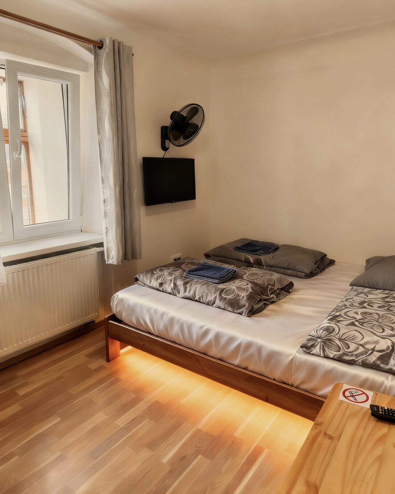 Superior Apartment: bedroom with TV